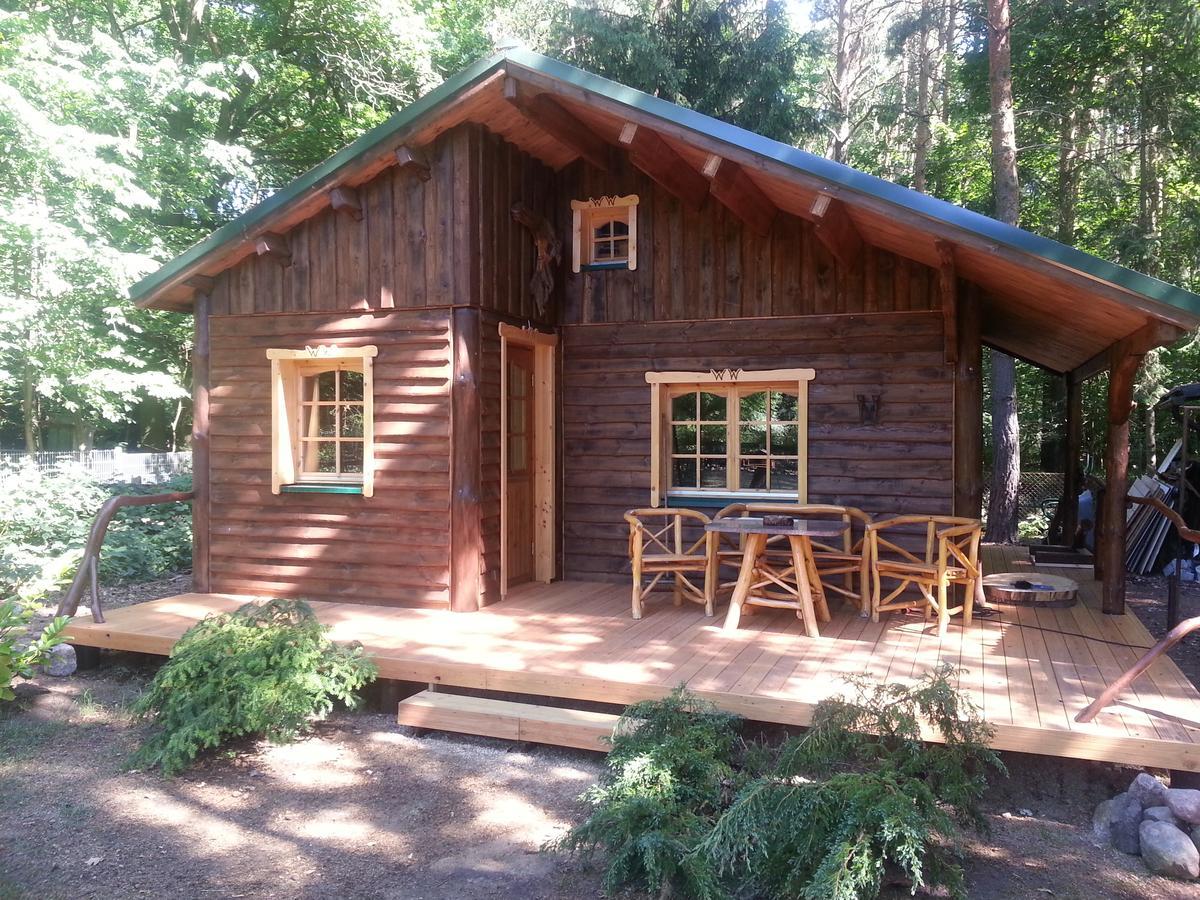 Holzhaus Waldwichtel Am Wald Und See Нойруппин Экстерьер фото